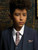 Boys royal stamp print tie
