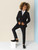 Roco boys black modern fit communion suit