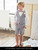 Paisley of London stone grey checked suit