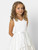 Girls White Occasion Dress by Paisley of London
