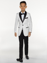 boys cream dinner suit