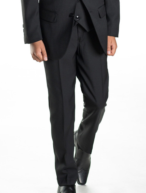 boys black trousers