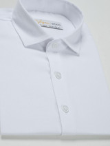 White short sleeve shirt for boys