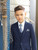 boys navy wedding suit