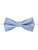 Boys dusky blue self dot elasticated bow tie