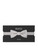 Boys silver grey bow tie