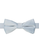 Boys light blue banded dickie bow