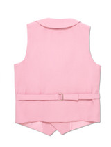 Boys pink waistcoat