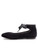 Girls black ballet pumps