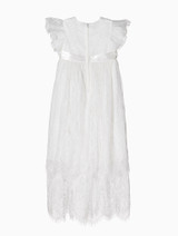 ivory christening gown