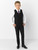 Black Modern Fit Communion Suit by Roco