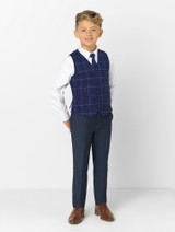 boys navy suit