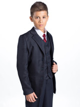 Navy prom suit