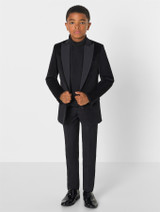 Boys black tuxedo jacket