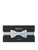 Boys light blue banded bow tie