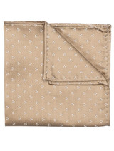 Boys bronze tie and hanky set - Trio Dot