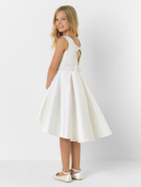 Ivory flower girl dress
