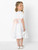 girls white dress