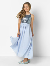 Ice Blue Dress by Paisley of London