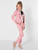 Girls pink wedding suit