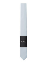 Boys skinny light blue tie