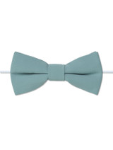Boys elasticated dusty sage bow tie