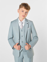 Boys sage green suit