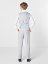 Boys suit in stone grey