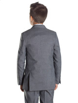 boys grey wedding suit
