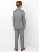 Boys dove grey & dusky pink suit - Philip