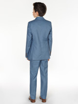 boys chambray wedding suit