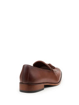 Boys tan tassel loafer - Westley