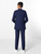 Boys navy wedding suit
