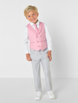 Pink wedding suit for boys