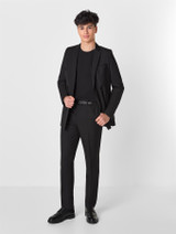 Boys black wedding suit