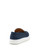 Boys navy slip on loafers - Braden