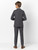 Classic grey communion suit