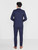 Navy check page boy outfit