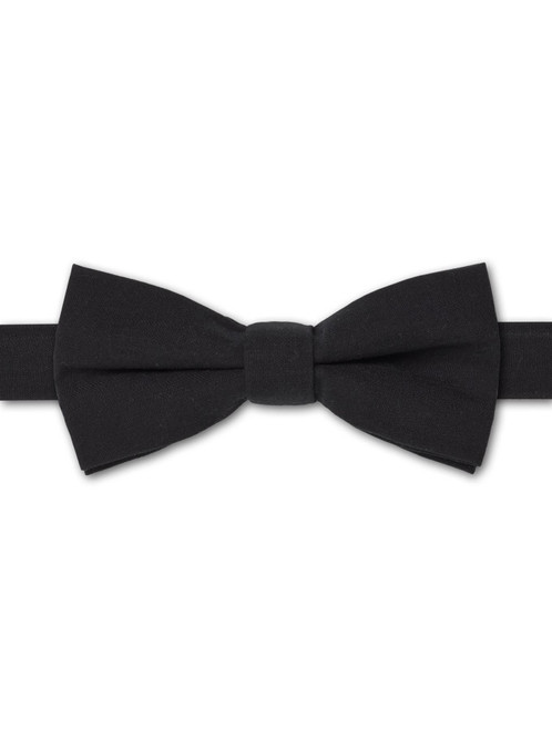 Boys black banded dickie bow