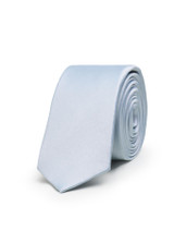 Boys light blue skinny tie