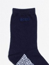 Navy formal socks