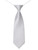 Boys silver elasticated trio dot tie