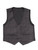 Boys grey checked wedding waistcoat