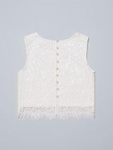 Girls white top
