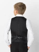 Black waistcoat for boys
