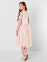 Girls blush pink skirt
