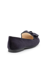 Black flower girl shoes