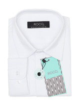 White prom shirt