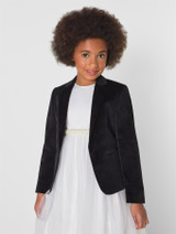 Black tuxedo jacket for girls