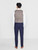 Brown checked suit for boys